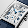 Montre Longines DolceVita L5.512.4.70.2 23x37mm Quartz Cadran argenté flinqué bracelet bleu