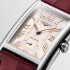 Montre Longines DolceVita L5.512.4.28.2 23.30x37mm Quartz Cadran rose ivoire flinqué bracelet rouge