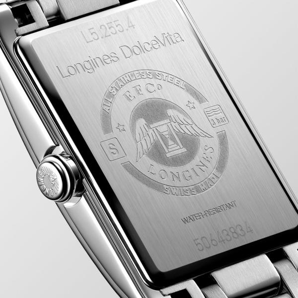 Montre Longines DolceVita L5.255.4.70.6 20.80x32mm Quartz Cadran argenté flinqué