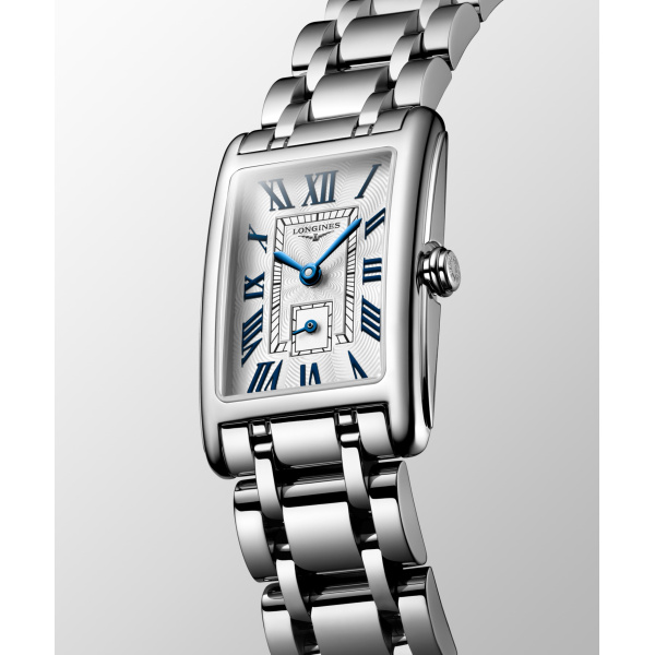 Montre Longines DolceVita L5.255.4.70.6 20.80x32mm Quartz Cadran argenté flinqué