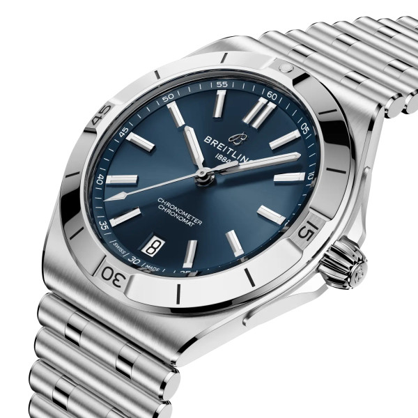 Montre Breitling Chronomat B31 Automatic 40mm Cadran bleu bracelet acier