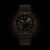 Montre Breitling Chronomat Automatic 36mm Cadran brun bicolore acier or rouge