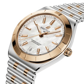 Montre Breitling Chronomat Automatic 36mm Cadran nacre acier inoxydable