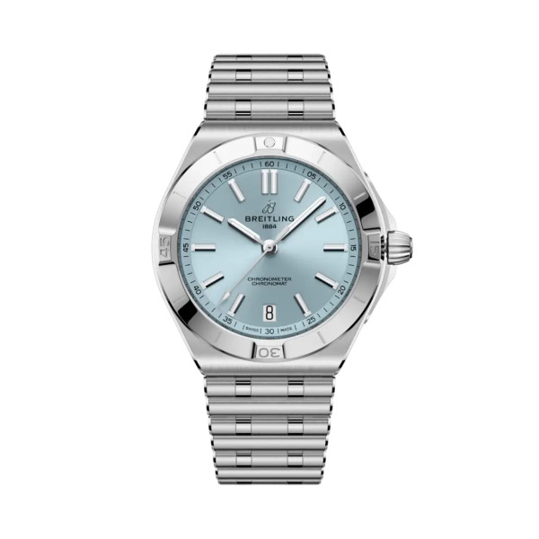 Montre Breitling Chronomat B31 Automatic 40mm Cadran bleu glacier bracelet Rouleaux acier