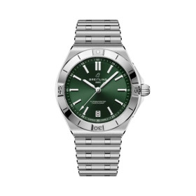 Montre Breitling Chronomat B31 Automatic 40mm Cadran vert bracelet acier