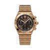 Montre Breitling Chronomat B01 Chronograph 42mm Automatique Cadran marron or rose 18ct