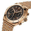 Montre Breitling Chronomat B01 Chronograph 42mm Automatique Cadran marron or rose 18ct