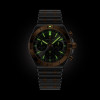 Montre Breitling Chronomat B01 Chronograph 42mm Automatique Cadran anthracite bicolore acier et or rouge