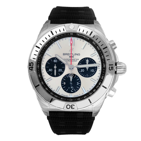 copy of MONTRE BREITLING CHRONOMAT B01 42 Acier et or rouge 18 carats - Argent