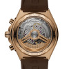 Montre Breitling Chronomat B01 42mm Automatique Cadran Brun Bracelet Caoutchouc Or Rouge
