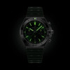 Montre Breitling Chronomat B01 42mm Automatique Cadran Vert Bracelet Caoutchouc