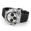 Montre Breitling Chronomat B01 42mm Automatique Cadran Blanc Bracelet Caoutchouc