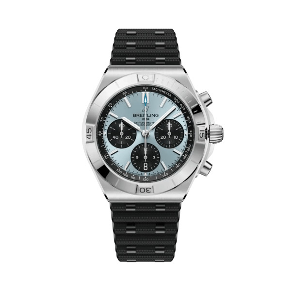 Montre Breitling Chronomat B01 Chronograph 42mm Automatique Cadran bleu glacier acier