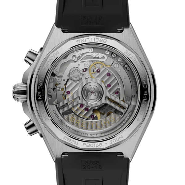 Montre Breitling Chronomat B01 Chronograph 42mm Automatique Cadran bleu glacier acier