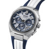 Montre Seiko Astron 43.4mm Solaire Cadran Argenté Accents Bleus Édition Limitée 145 Ans