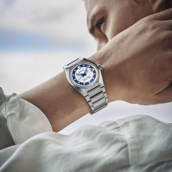 Montre Seiko King Seiko 41mm Automatique Cadran Blanc Argenté