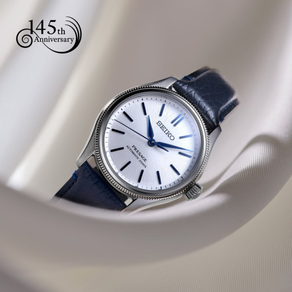 Montre Seiko Presage Classic HCC004J1 36mm Automatique Cadran Blanc Shironeri