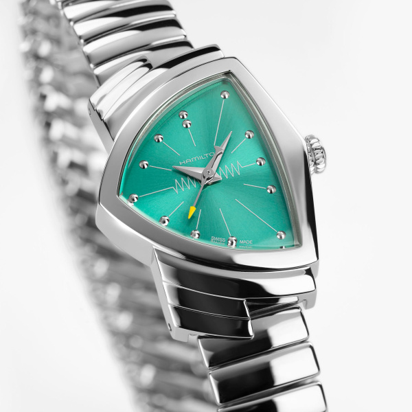 Montre Hamilton Ventura S 24mm Quartz Cadran Turquoise
