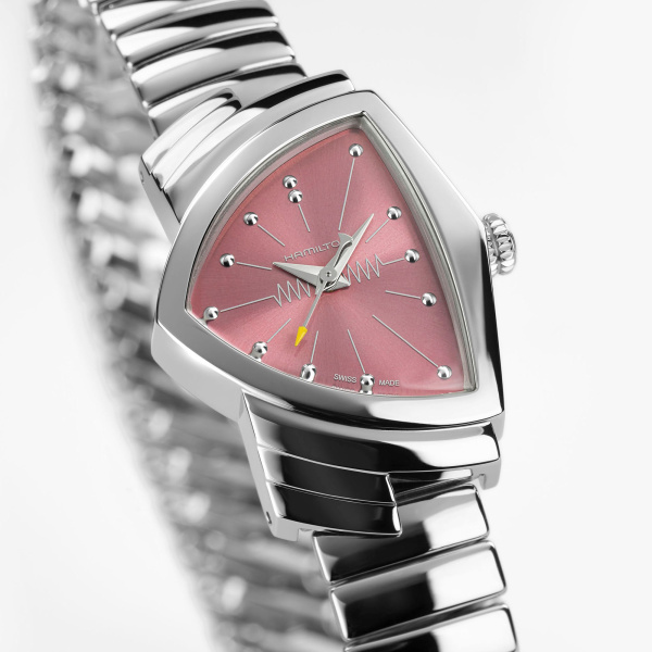 Montre Hamilton Ventura S 24mm Quartz Cadran Rose