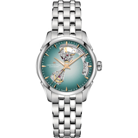 Montre Hamilton Jazzmaster Open Heart 36mm Automatique Cadran Turquoise
