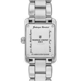 Montre Frédérique Constant Classics 30mm Quartz Cadran Bleu Guilloché Chiffres Romains