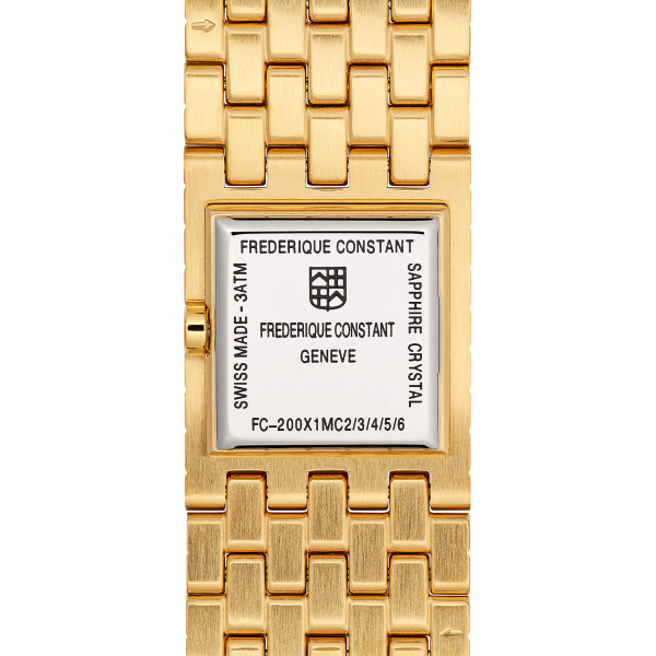 Montre Frederique Constant Classics Manchette 25.7mm Quartz Cadran Turquoise Pierre Véritable
