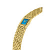 Montre Frederique Constant Classics Manchette 25.7mm Quartz Cadran Turquoise Pierre Véritable