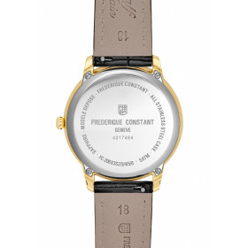 Montre Frederique Constant Classics Moneta Moonphase 37mm Quartz Cadran Noir Mat Phase De Lune