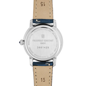 Montre Frederique Constant Slimline Ladies Moonphase Bracelet Cuir