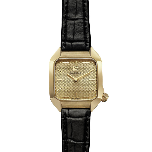 Montre March La.B AM2 Xs 32mm Mécanique Manuel Cadran Laqué Golden Hour