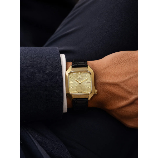 Montre March La.B AM2 XS 32mm Mécanique Manuel Cadran Laqué Golden Hour