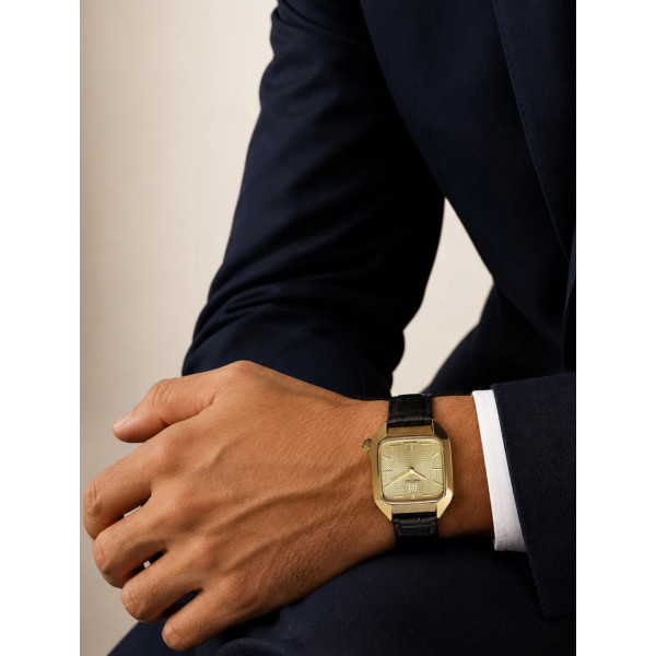 Montre March La.B AM2 XS 32mm Mécanique Manuel Cadran Laqué Golden Hour
