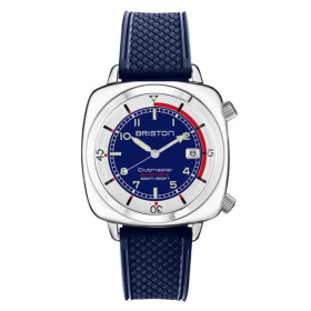 Montre Briston Clubmaster Legend Compressor 42mm Automatique Cadran Bleu