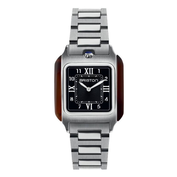 Montre Briston Streamliner Kennedy 30mm Quartz Cadran Noir Mat Chiffres Romains