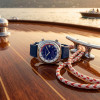 Montre Briston Clubmaster Legend Compressor 42mm Automatique Cadran Bleu