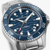 Montre Hamilton Khaki Navy Scuba40mm Automatique Cadran bleu laqué bracelet acier