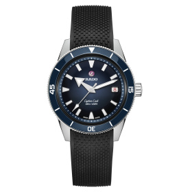 Montre Rado Captain Cook 39mm Automatique Cadran Noir Dégradé Bleu