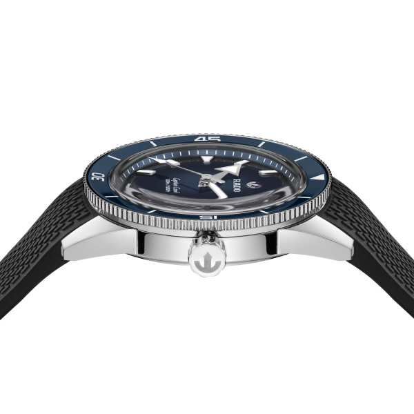 Montre Rado Captain Cook 39mm Automatique Cadran Noir Dégradé Bleu