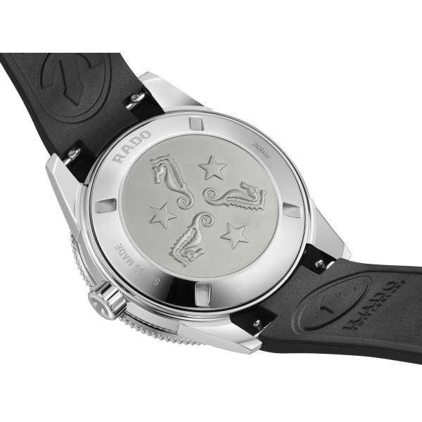 Montre Rado Captain Cook 39mm Automatique Cadran Noir Dégradé Bleu