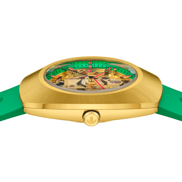 Montre Rado Diastar Original 38mm Automatique Squelette Cadran Annulaire Vert Édition Limitée