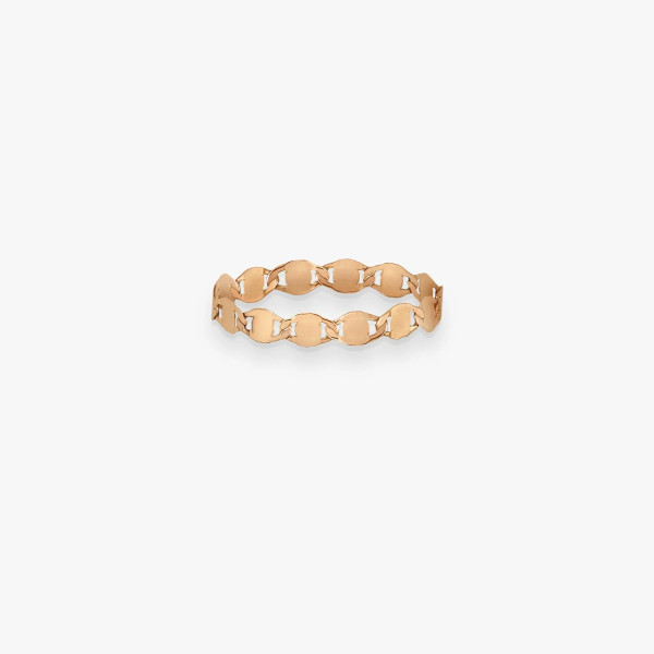 Bague Vanrycke Chaîne Skin Tattoo 3.0 Or Rose