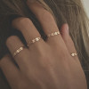 Bague Vanrycke Chaîne Skin Tattoo 3.0 Or Rose