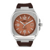 Montre Occasion BR 05 Copper Brown automatique cadran marron bracelet caoutchouc 40 mm
