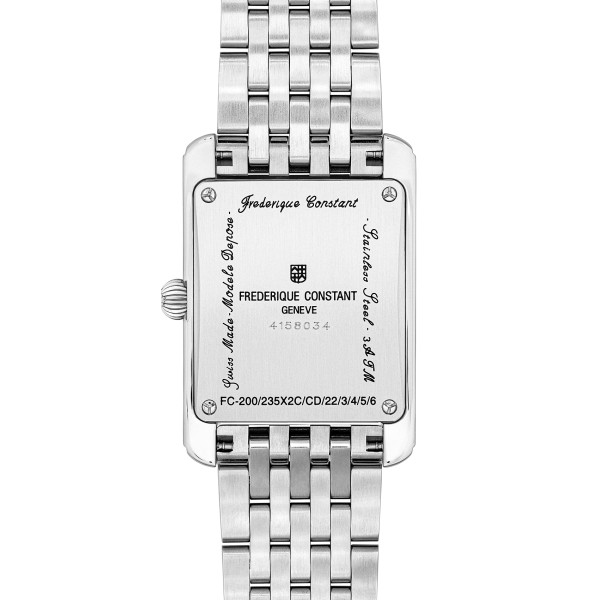 Montre Frédérique Constant Classics Carrée Ladies By Felipao 36mm Quartz Cadran Rose