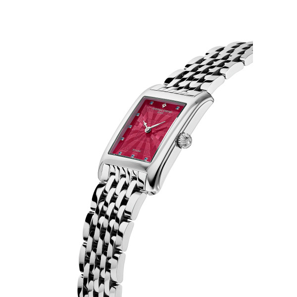 Montre Frédérique Constant Classics Carrée Ladies By Felipao 36mm Quartz Cadran Rose