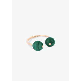 Bague Ginette NY MalachiteBubble Ring