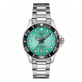 Montre Tissot Seastar 1000 36mm Quartz Cadran Vert Satiné