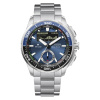 Montre Citizen Promaster Marine Wave Tracker 42mm Eco-Drive Cadran Bleu Soleillé