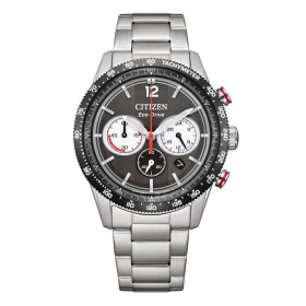 Montre Citizen Vintage Racing 40mm Eco-Drive Cadran Noir Chronographe