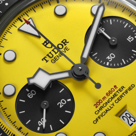 Montre Tudor Black Bay Chrono 39 M79310N-0001 39 mm Automatique Cadran Jaune